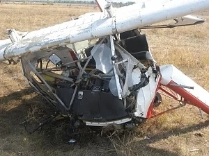 Малък самолет се разби в Пловдивско