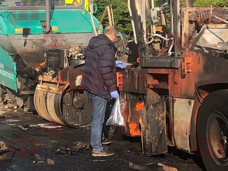 Запалиха скъпа техника на Джи Пи Груп на бургаски булевард 