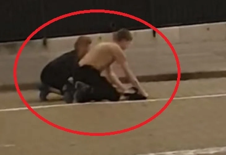 Британци пълзят по жълтите павета (ВИДЕО)