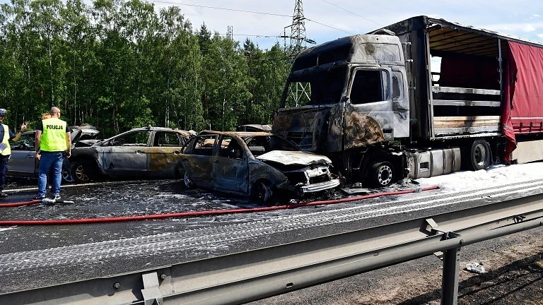 Тежка катастрофа в Полша