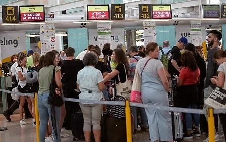 73 полета са отменени от летище Барселона