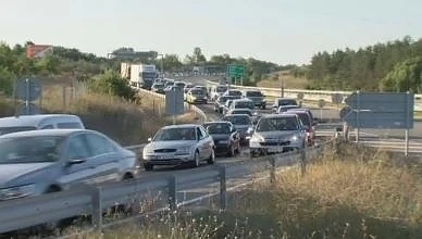 Пуснаха движението по едното платно на АМ \
