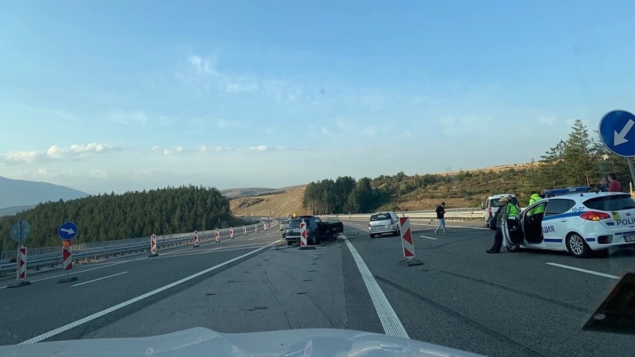 Тежка катастрофа на АМ „Струма”   