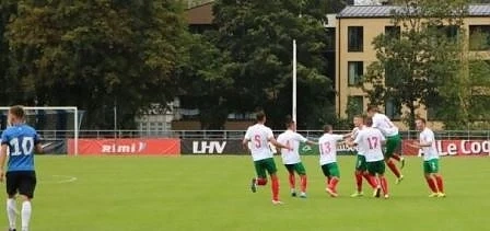 Младежкият национален отбор на България победи Естония с 4:0 