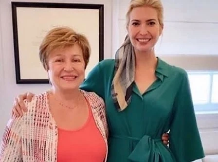 Иванка Тръмп поздрави Кристалина Георгиева за новия й пост (СНИМКА)