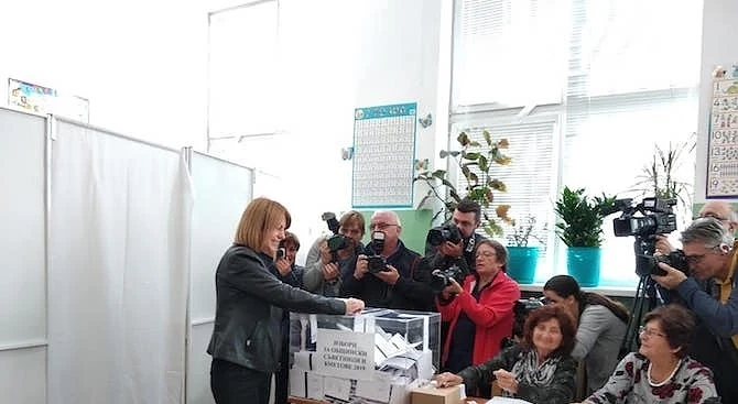 Фандъкова: Гласувах за града, който обичам!
