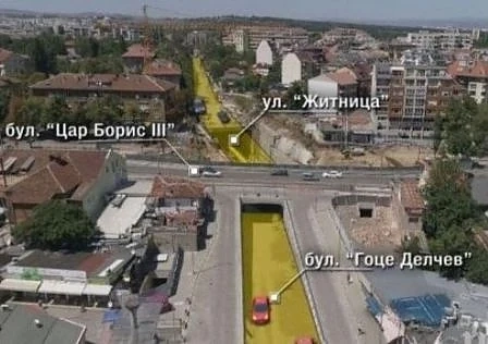 Пускат движението по бул. \