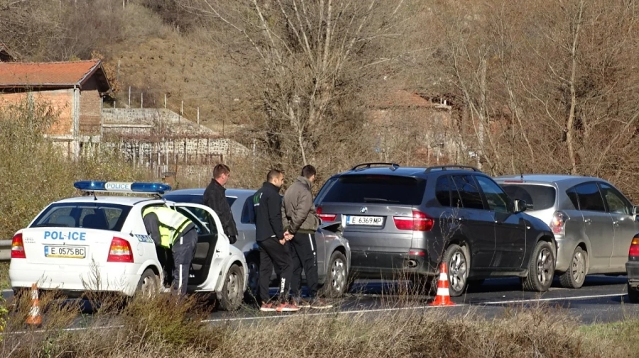 Верижна катастрофа край Благоевград