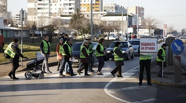 Протест блокира столичния бул. „Ломско шосе“