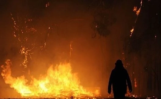 Австралия се бори с голям пожар от 600 хил. хектара