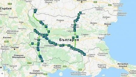 АПИ пусна интерактивна карта със \