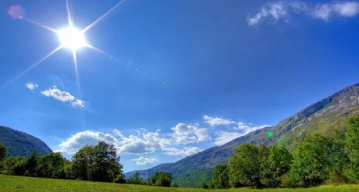 Слънчево  време  днес