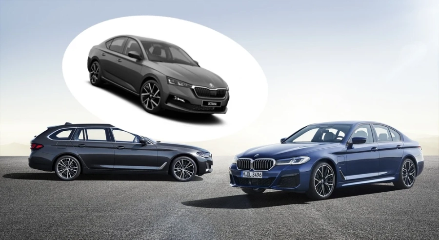 Новото BMW Серия 5 прилича на Skoda Octavia!