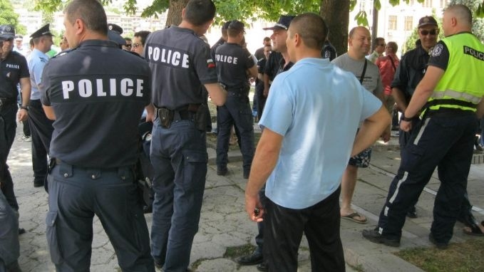 Полицаи излязоха на протест в столицата  