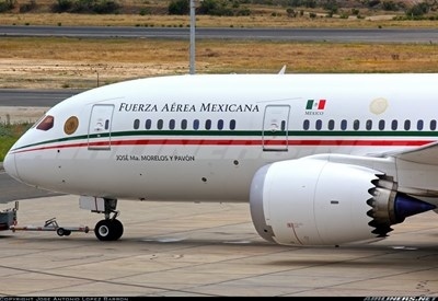 Мексико обяви за продан президентския самолет 