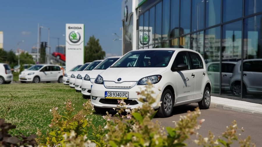 ŠKODA пуска над 100 електрически автомобила на разположение на SPARK в София
