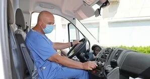 Ген. Мутафчийски изпробва новите линейки