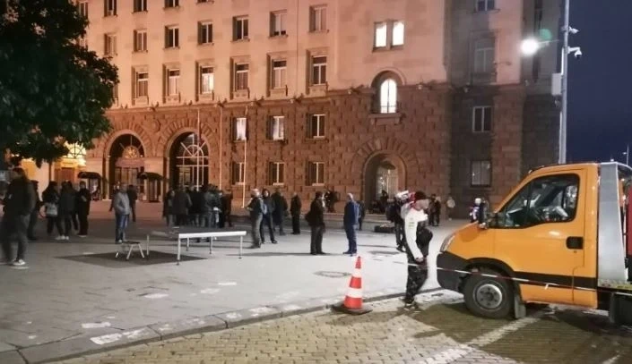 93-та вечер на протест в София