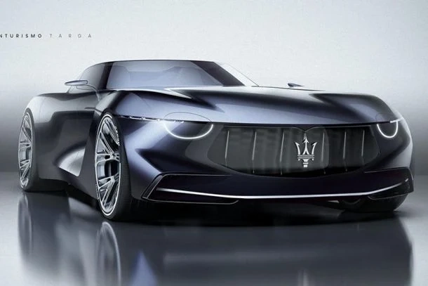 Maserati GranTurismo Targa изглежда убийствено