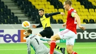 ЦСКА претърпя загуба с 0:3 от Йънг Бойс