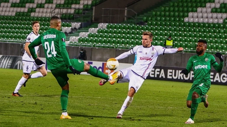 Лудогорец допусна поражение с 1:3 от ЛАСК в Лига Европа