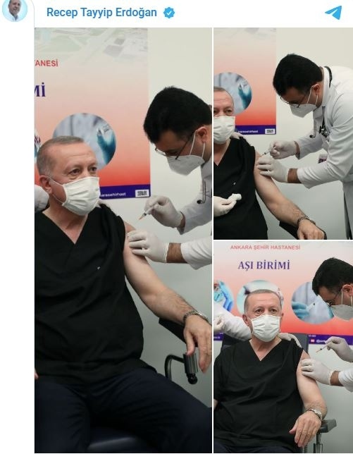 Ердоган се имунизира с китайската ваксина