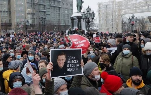 Международната общност осъди арестите на подкрепящите Алексей Навални в Русия