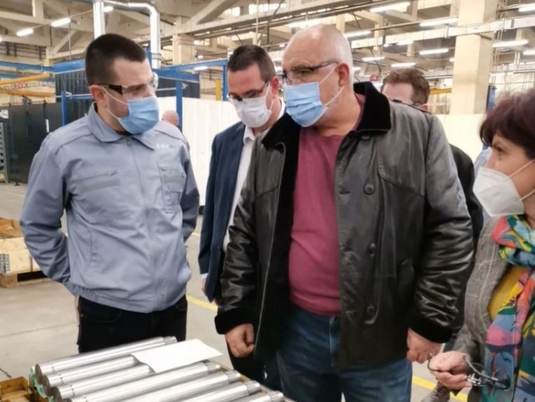 Борисов: С 5 млн. лв. подкрепихме завод за хидравлика в Кърджали