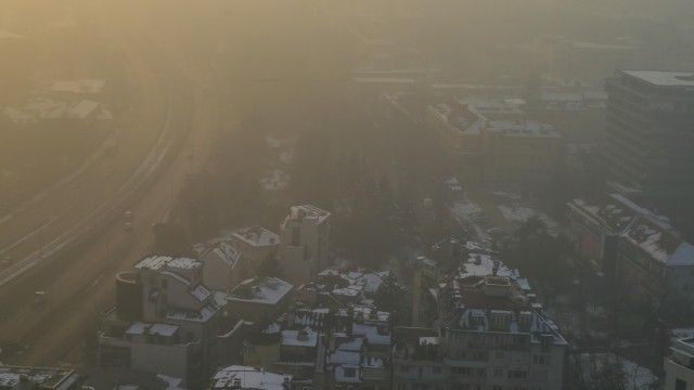 Десет пъти над нормата замърсен въздух на места в София