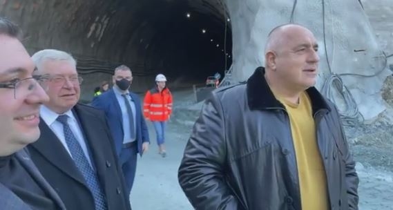 Борисов: Пускаме тунел Железница септември (ВИДЕО)
