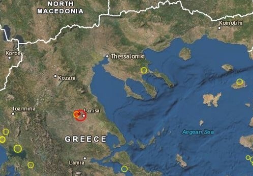 Силно земетресение от 5,9 по Рихтер в Гърция. Трусът е усетен у нас