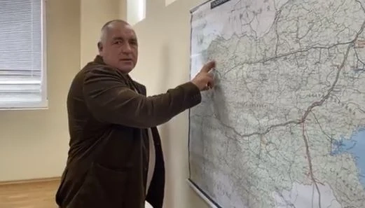 Борисов при компресорната станция Лозенец (ВИДЕО)