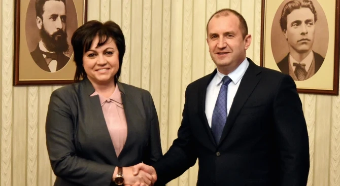 Президентът ще връчи мандата за съставяне на правителство на БСП