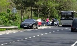 Верижна катастрофа с 5 автомобила
