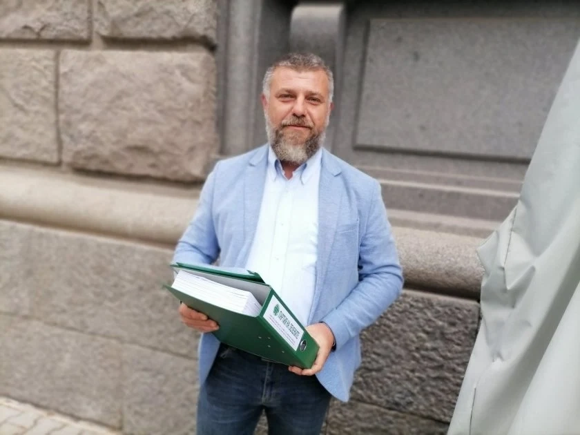 Партията на ЗЕЛЕНИТЕ се регистрира в ЦИК за предстоящия вот