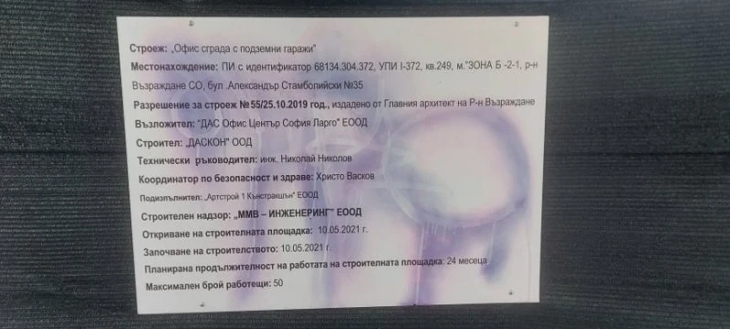 Фирма на Митьо Очите блокира ул. Самуил в София