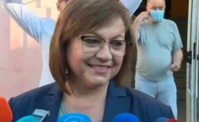 Нинова, след като гласува: Този път трябва да се направи кабинет
