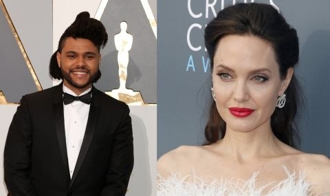 Изненадваща звездна двойка: Анджелина Джоли и рапъра The Weeknd?