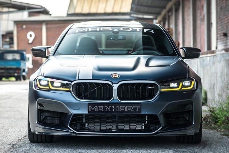 Manhart се  повиши мощността и на BMW M5 CS