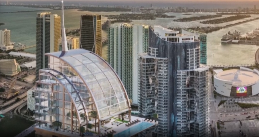 Сграда на бъдещето: Във Флорида строят небостъргач, напълно защитен от пандемии