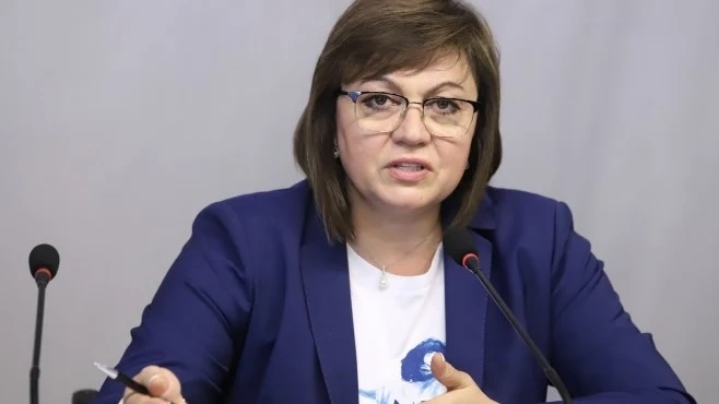 Лидерът на БСП Корнелия Нинова отново е с COVID-19