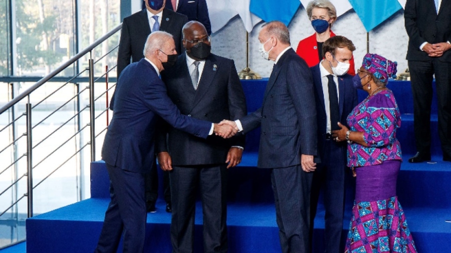 Байдън и Ердоган се видяха в Рим