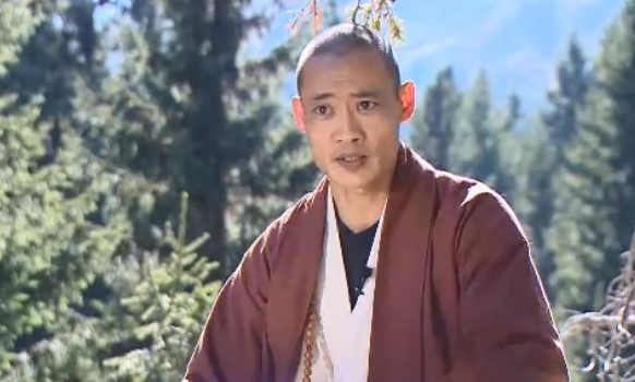 Монахът от манастира "Шаолин" - майстор Ши Хенг И успя