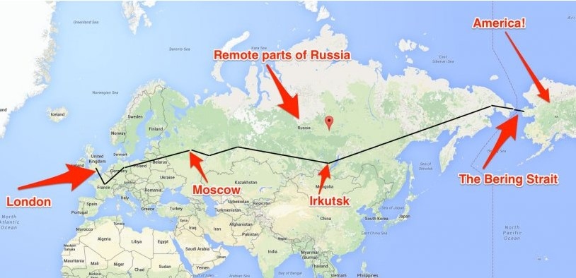 По супермагистрала ще пътуваме от Европа до САЩ Русия изложи