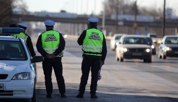 Полицията на щрек за интензивен трафик днес