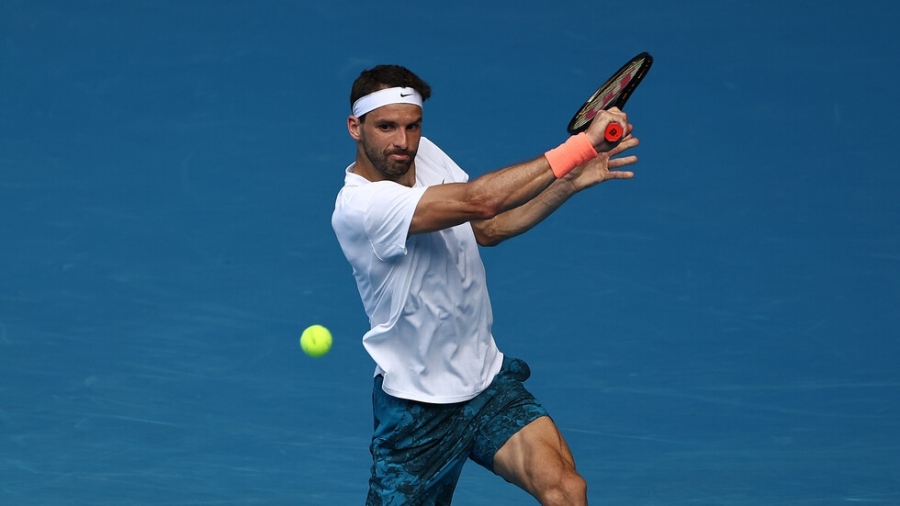 Григор Димитров продължава подготовката си за турнира в Мелбърн