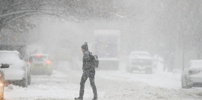 1400 полета бяха отменени в САЩ заради снежна буря