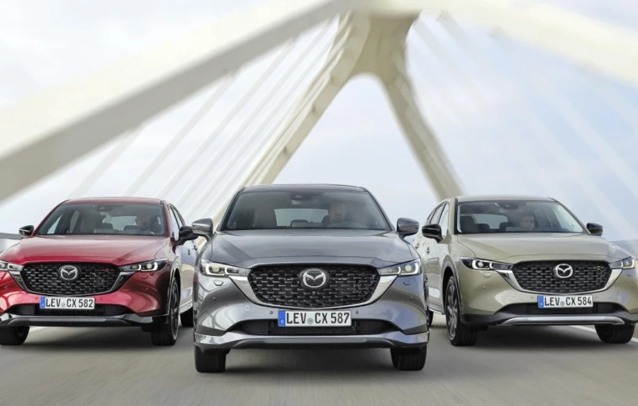 Mazda CX-5 с три нови лица