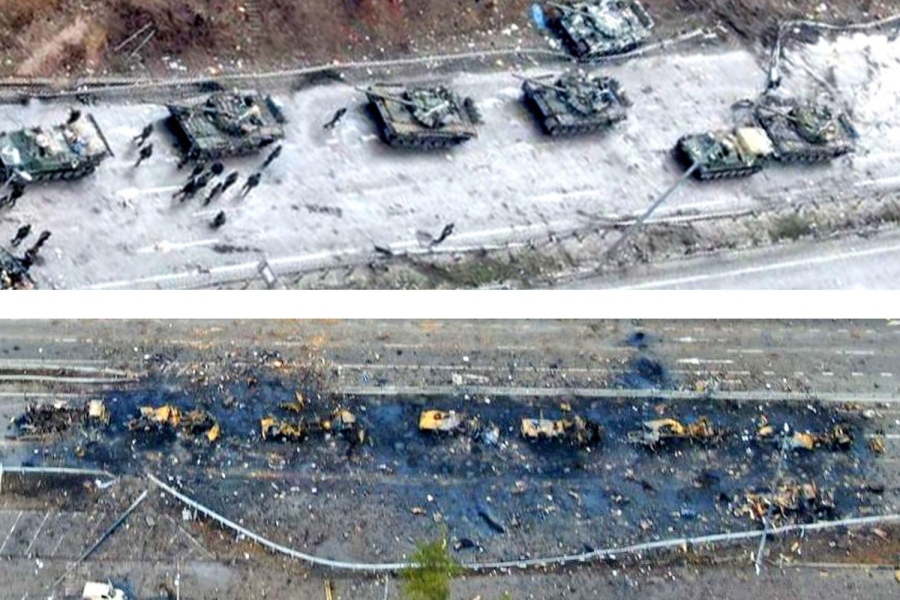 Аеророзвидка: Те ли спряха руското настъпление към Киев?