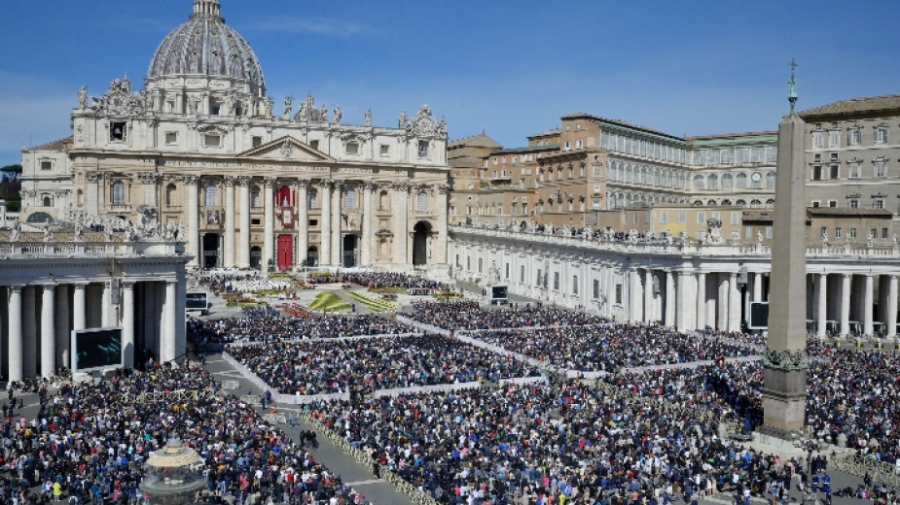 Папата призова за мир на Великден на войната